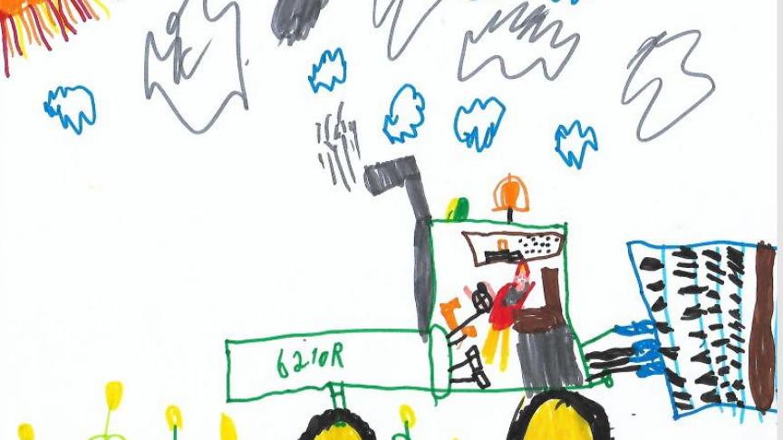 Jules Vermeiren de Mellery, 9 ans