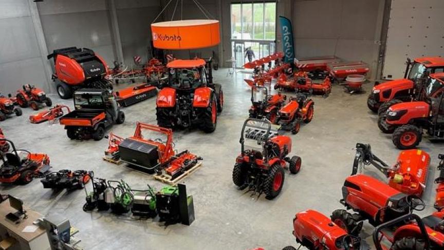 Tant le matériel agricole qu’horticole sera proposé à la vente  à Philippeville et dans la succursale de Dour.