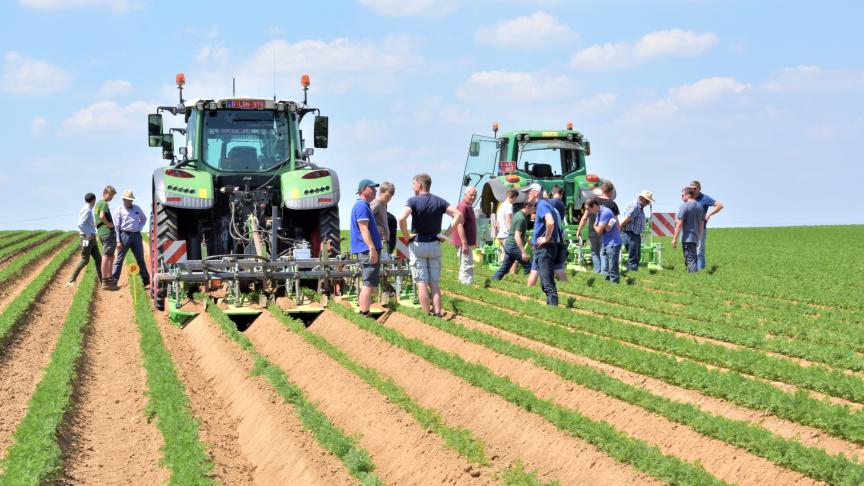 Plusieurs machines et techniques culturales seront à découvrir tout au long de ces deux journées.