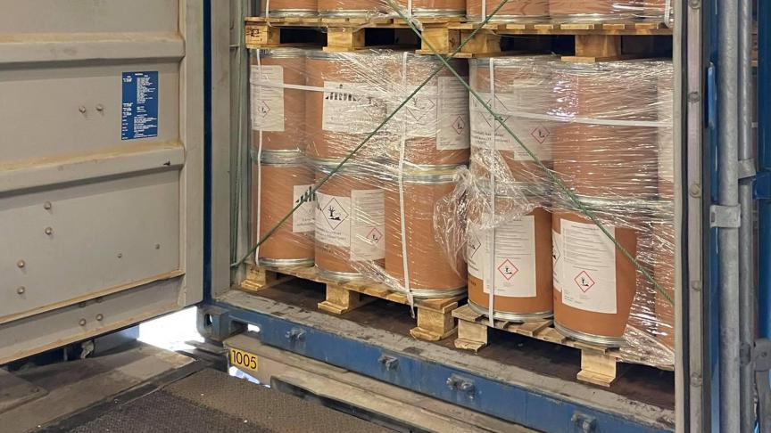 Les contrôles sont menés en divers endroits, tels que des ports et aéroports. Ils ont conduit à la saisie de 18,7 t de pesticides, soit nettement moins qu’en 2020 (816).