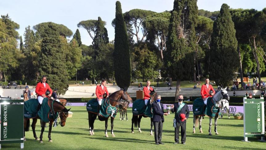 L’équipe belge s’est particulièrement distinguée fin mai, à Rome.