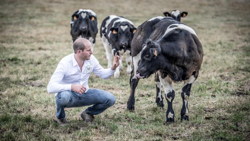 Mathieu Rabeux ou la passion de l’élevage.
