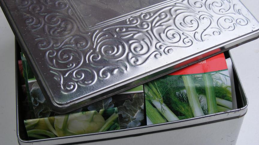 Il fait bien conserver les graines au sec, au frais, à l'abri de la lumière,  des insectes et des rongeurs.