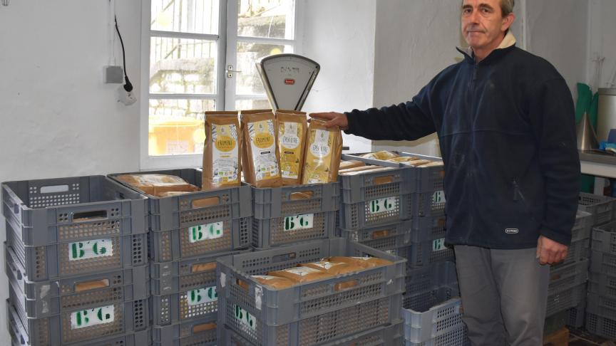 Pour Gérard Rixhon, «la priorité, en 2022, sera de pérenniser notre structure et de poursuivre son développement vers de nouveaux producteurs de céréales bio issus d’autres régions ».