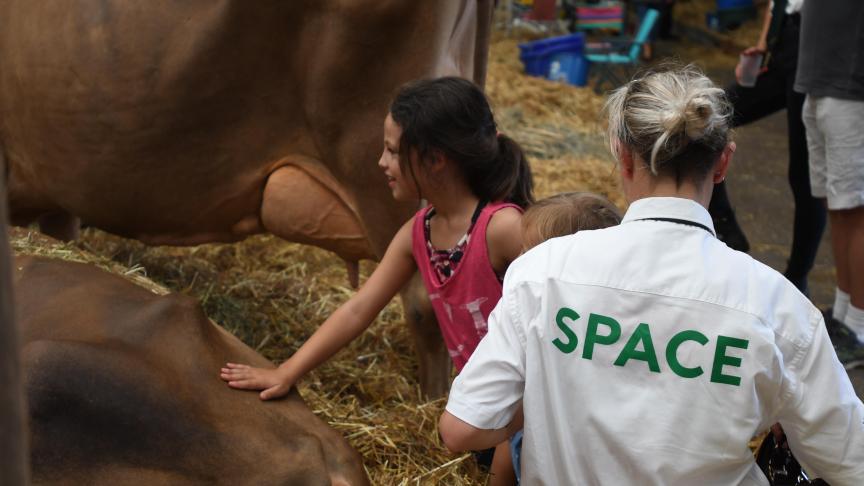 Le pôle animal fédère autant les grands que les petits.