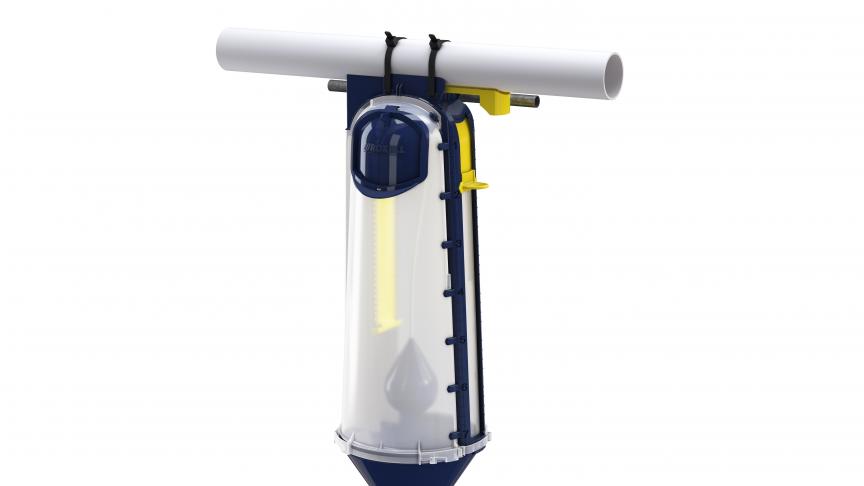 Le doseur est entièrement conçu pour un processus hygiénique.